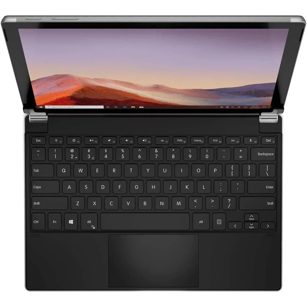 Brydge 12.3 Pro+ Wireless Keyboard Touchpad Microsoft Surface Pro 4 5 6 7 Black